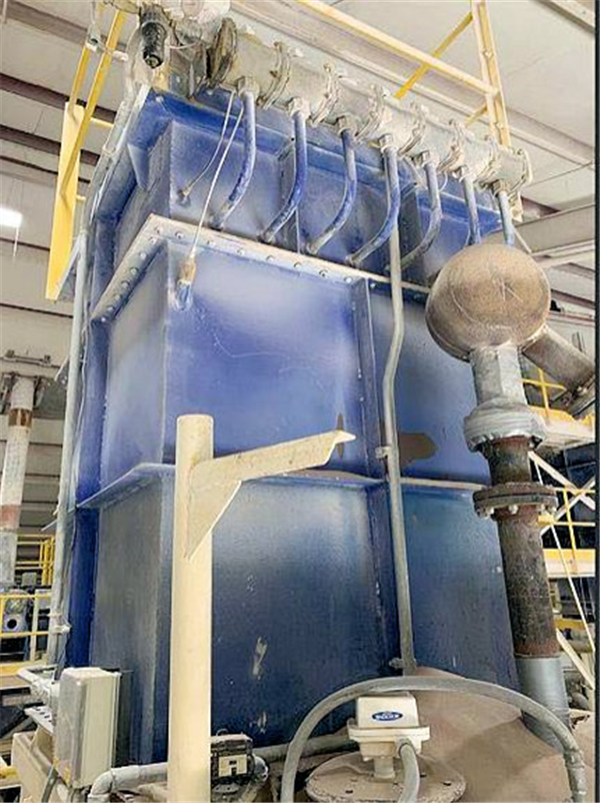 Anivi 8' X 15' Ball Mill System With Air Classifier And Dust Collection)